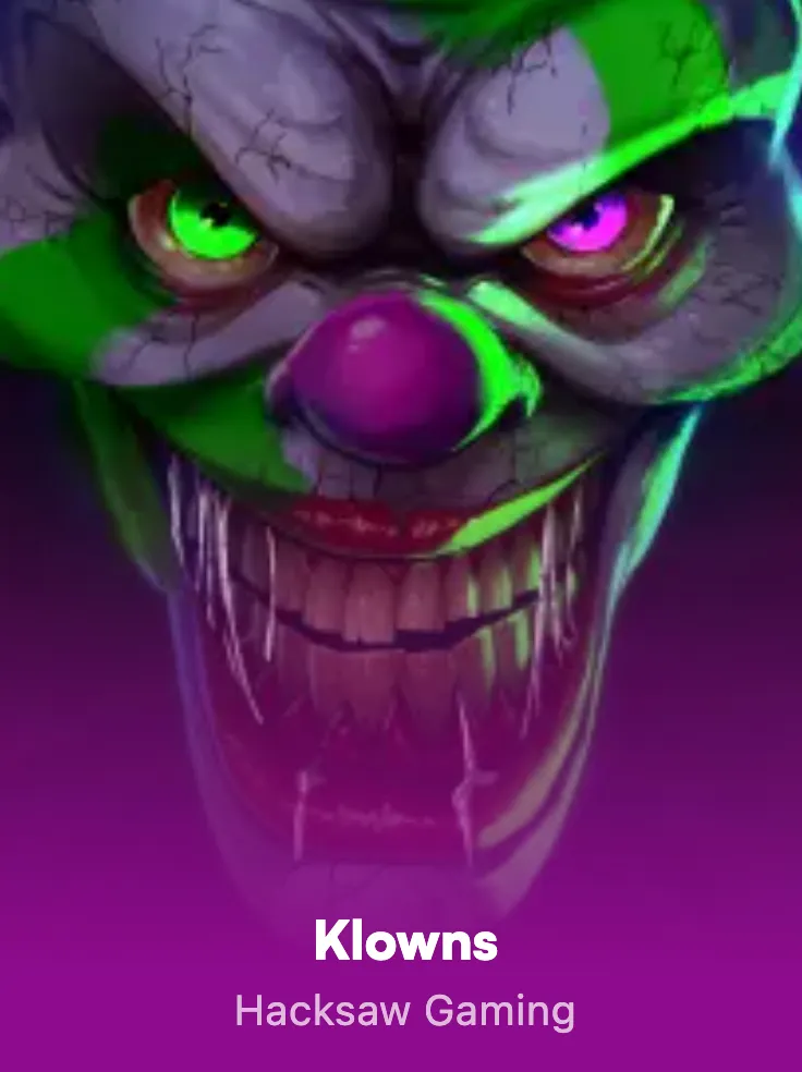 Klowns horror slot